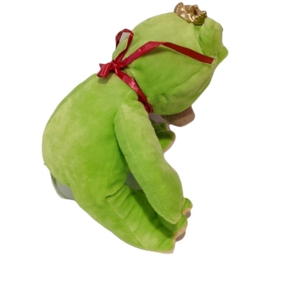 GANZ Prince Froggy bear plush HV9121 frog Kiss Me 13” - Picture 5 of 8
